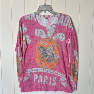 Vintage Before+Again Thermal Top! medium